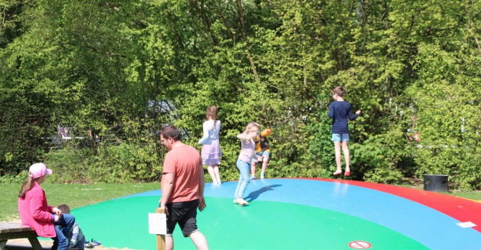 A scenery from Recreatiepark De Koornmolen