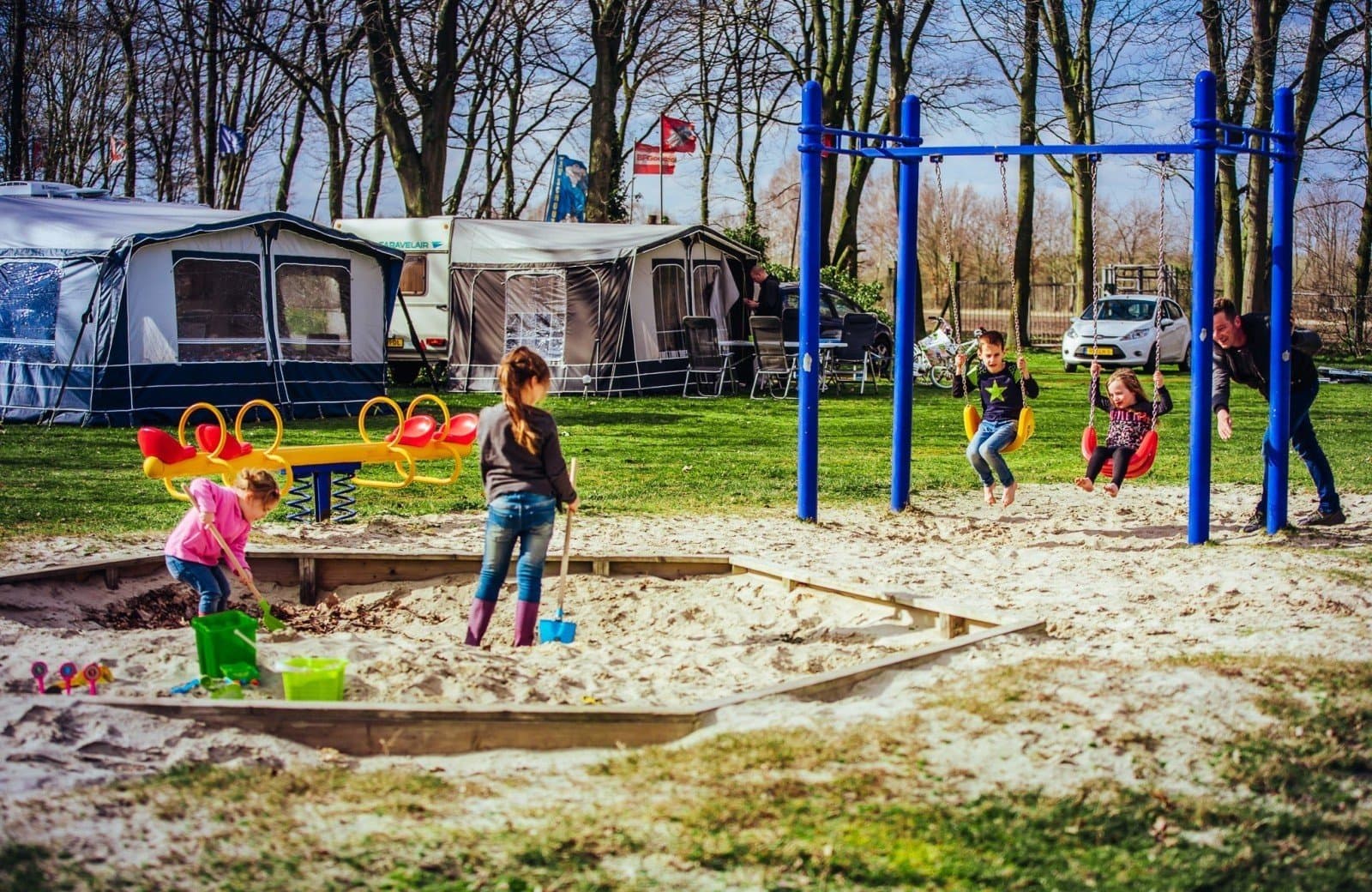 A scenery from Recreatiepark Beringerzand