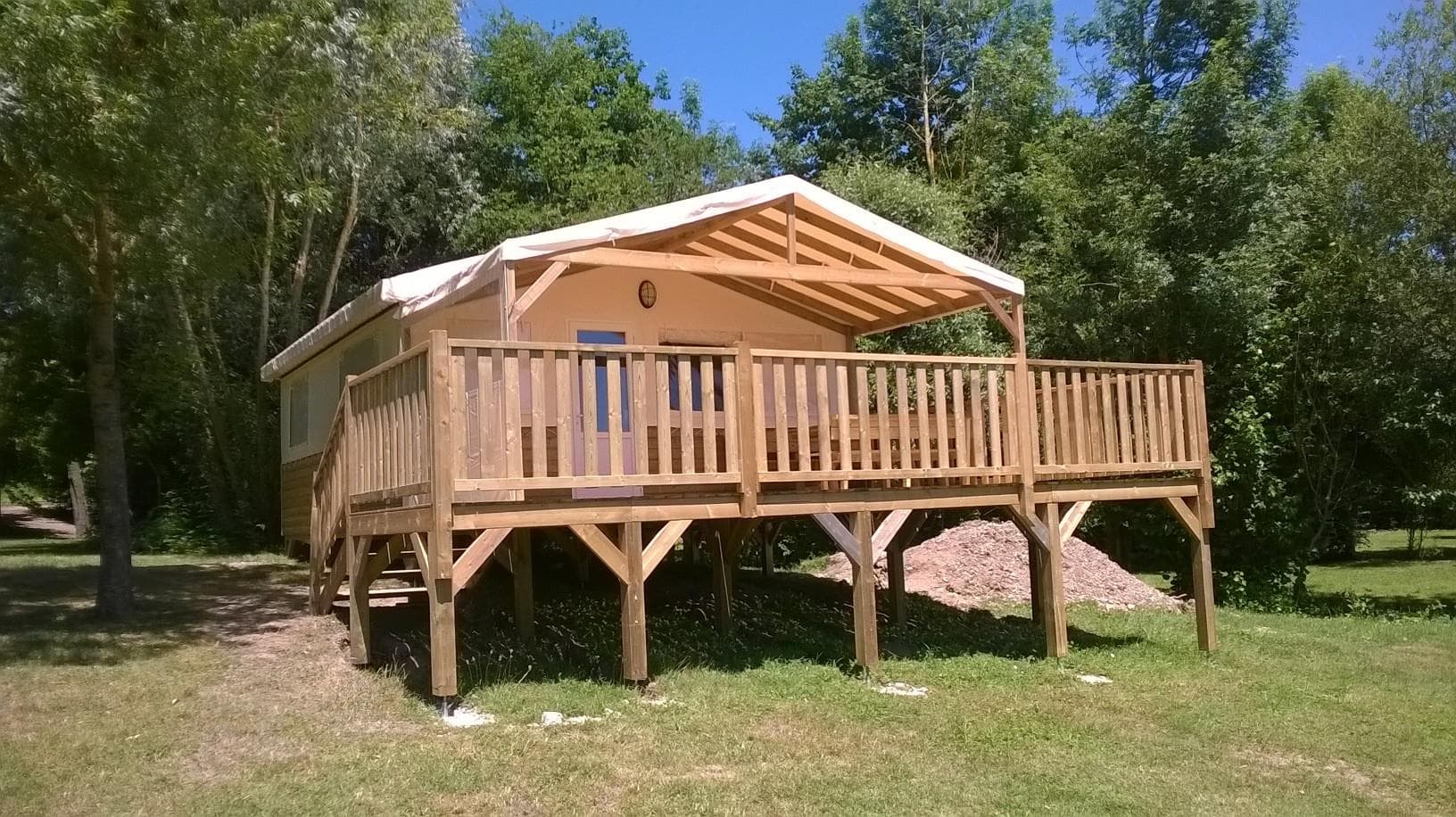 A scenery from Camping la Chabotière