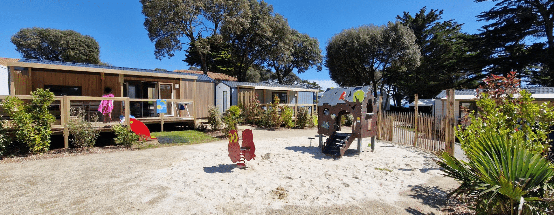A scenery from Camping Eleovic