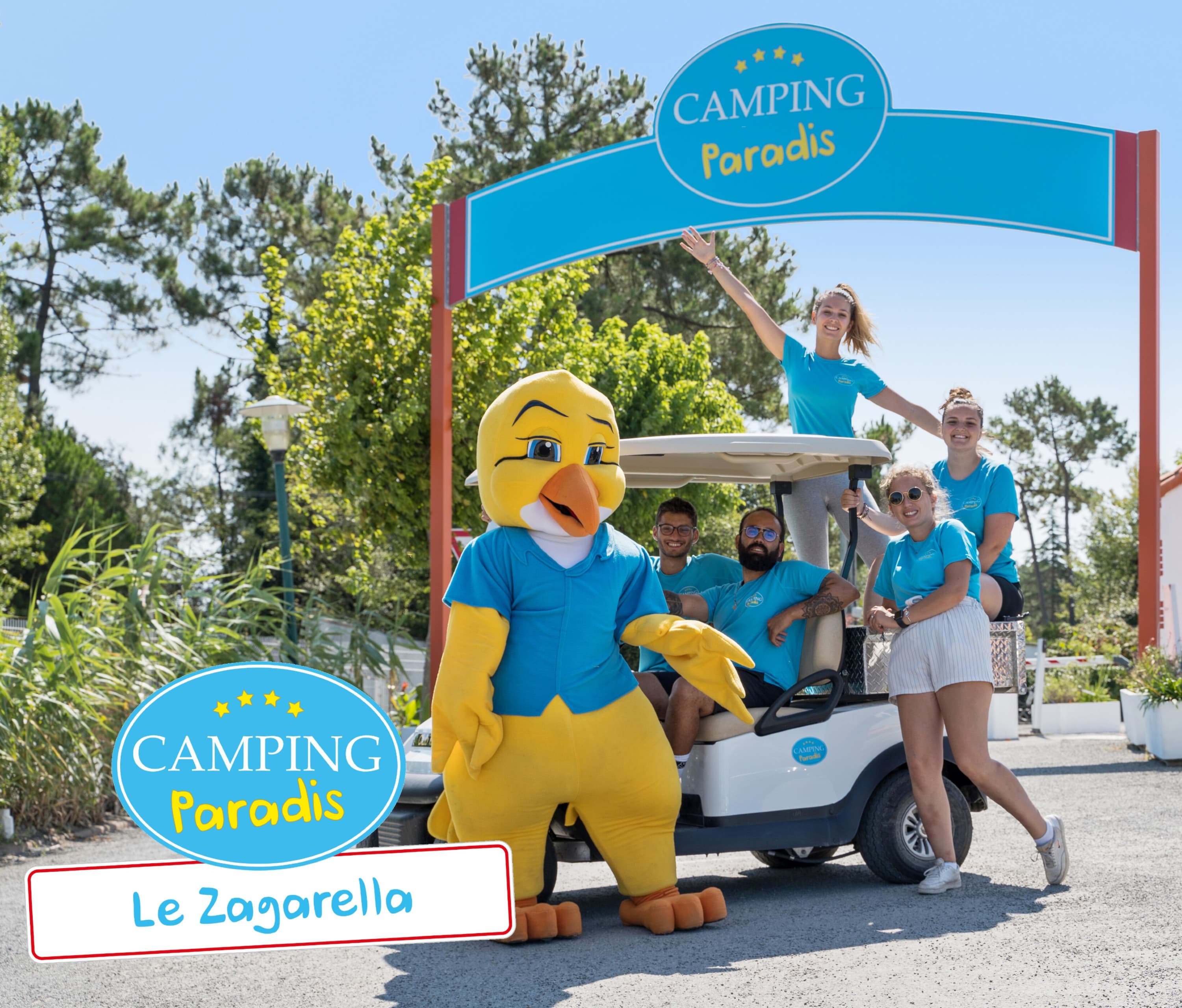 A scenery from Camping Paradis Zagarella