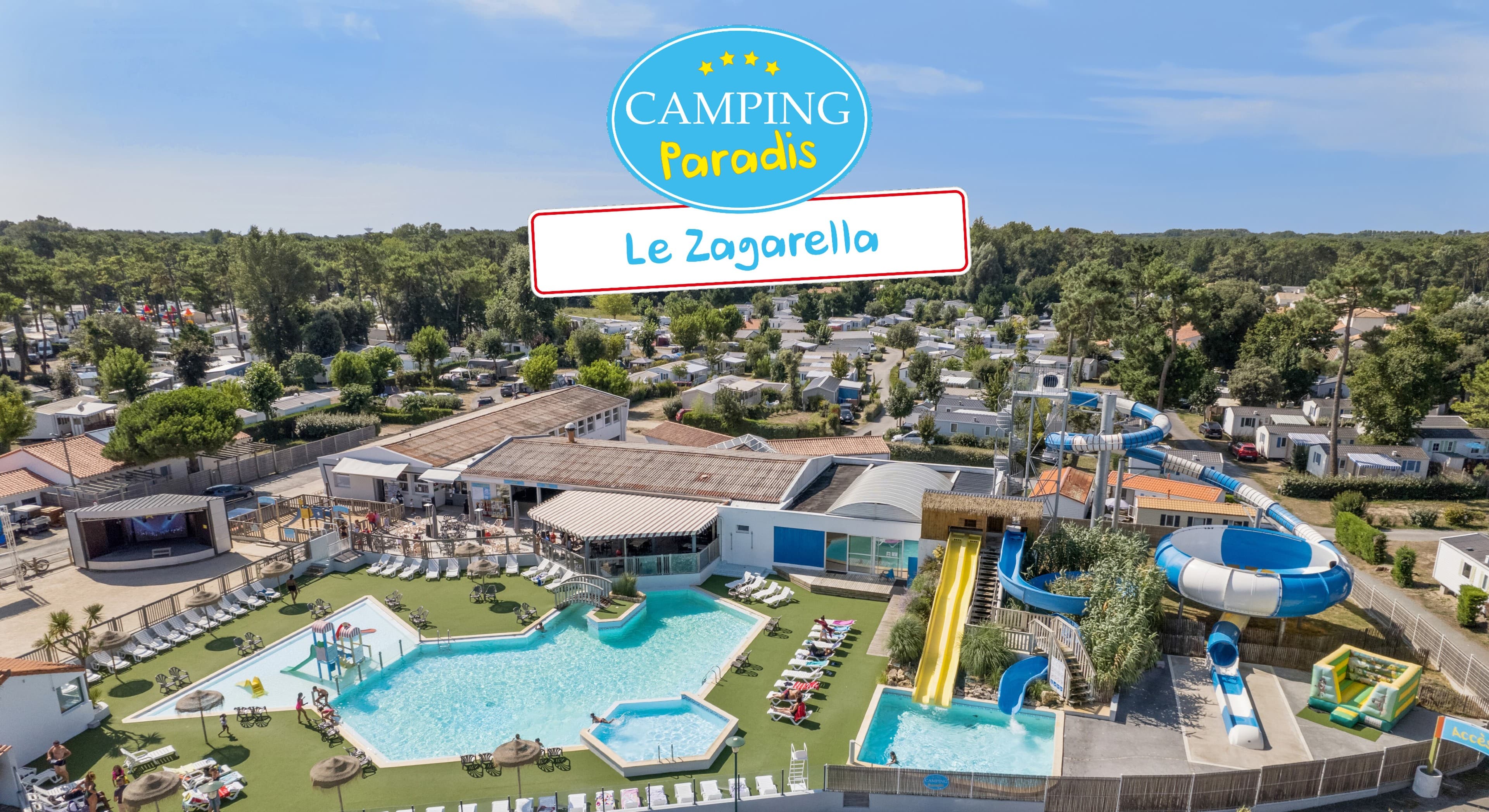 A scenery from Camping Paradis Zagarella