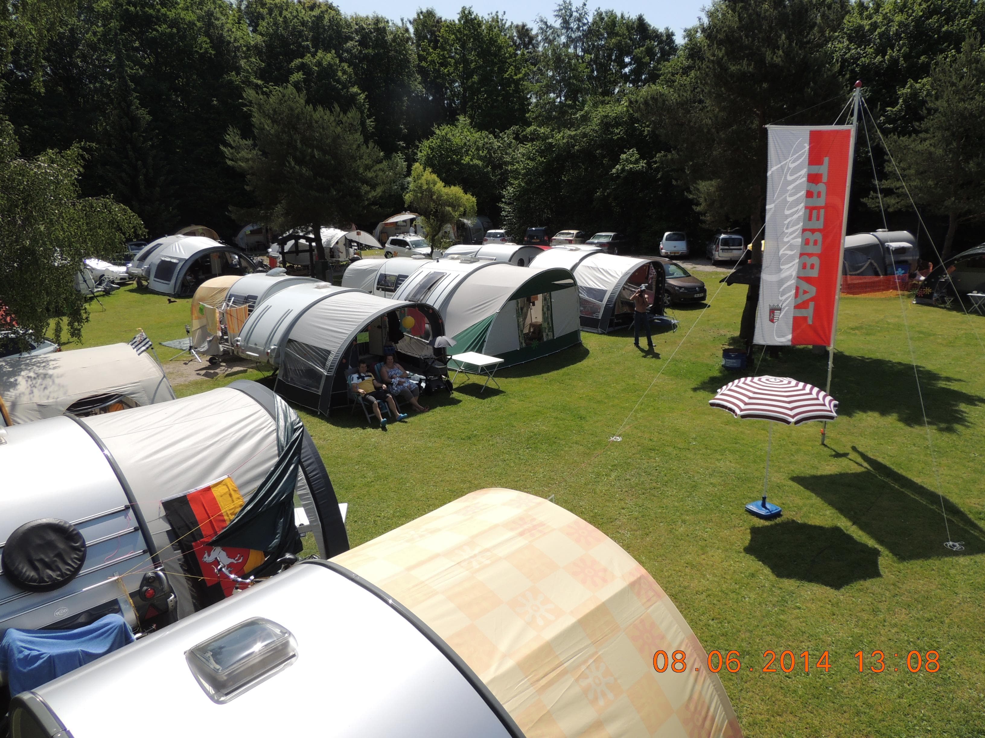 A scenery from Camping-Mobilheimpark Am Mühlenteich