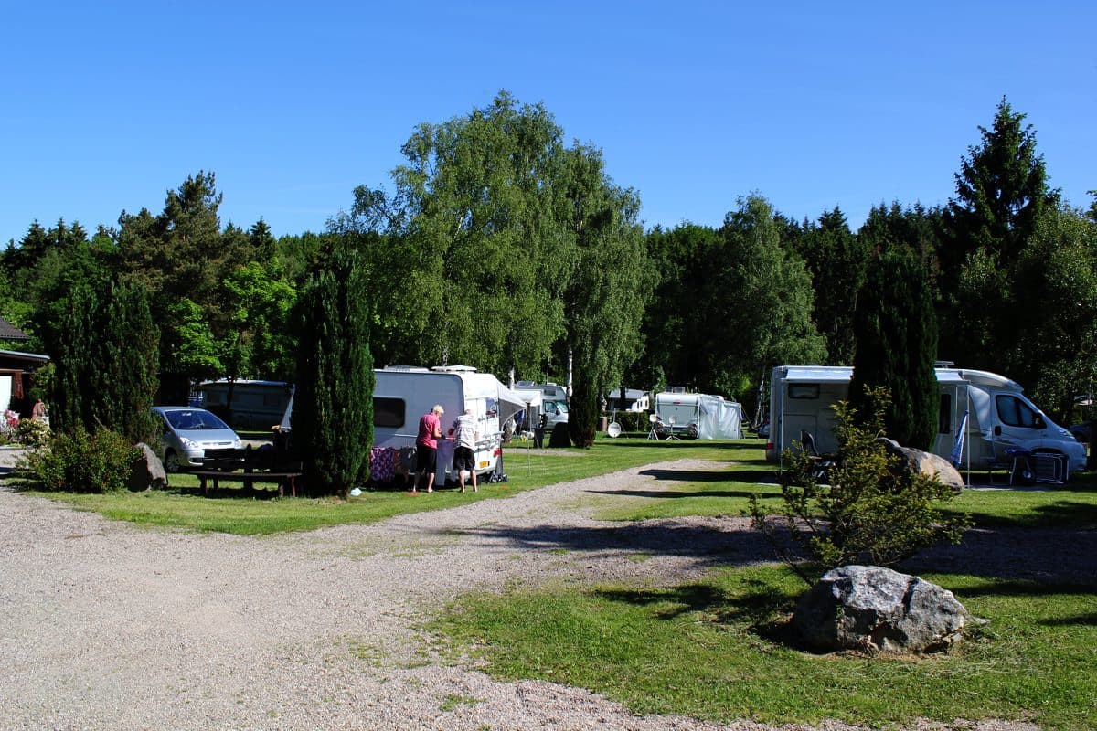 A scenery from Camping-Mobilheimpark Am Mühlenteich
