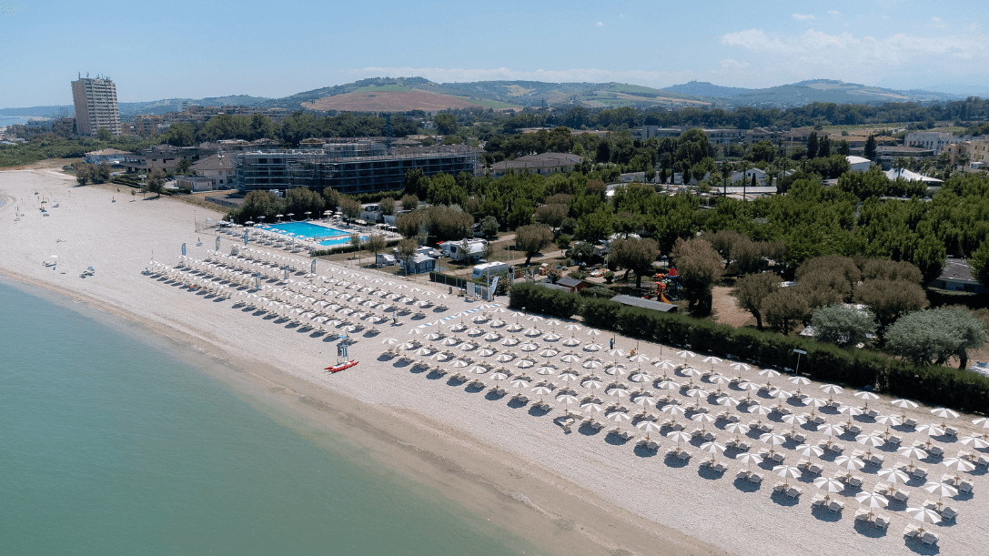A scenery from Club del Sole Le Mimose Family Resort