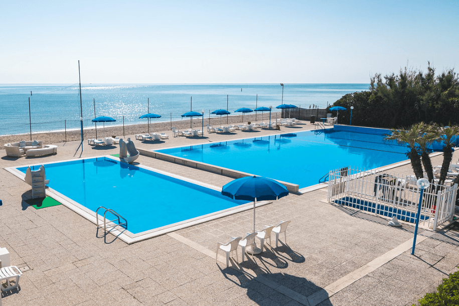 A scenery from Club del Sole Le Mimose Family Resort