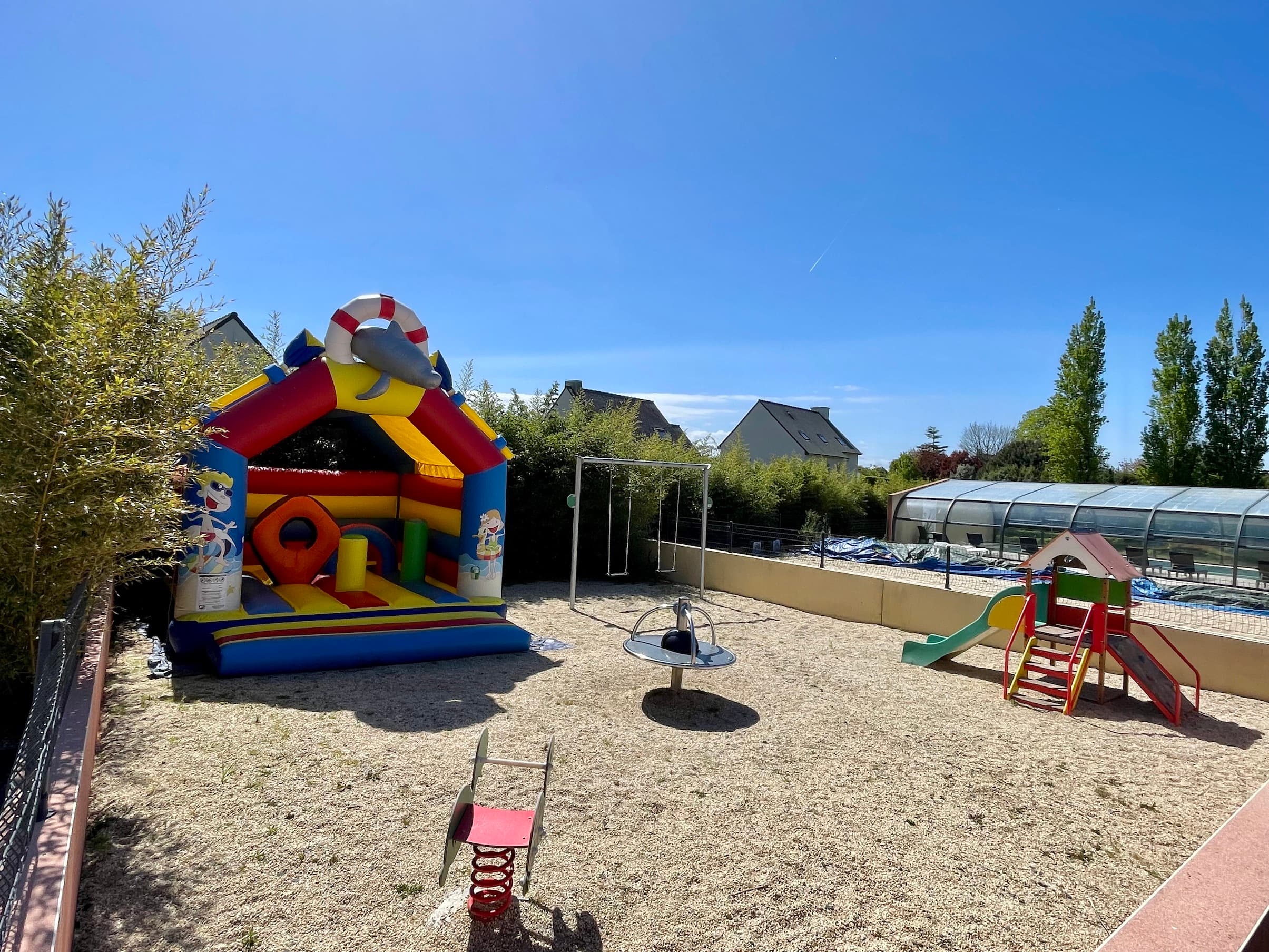 A scenery from Camping du Val