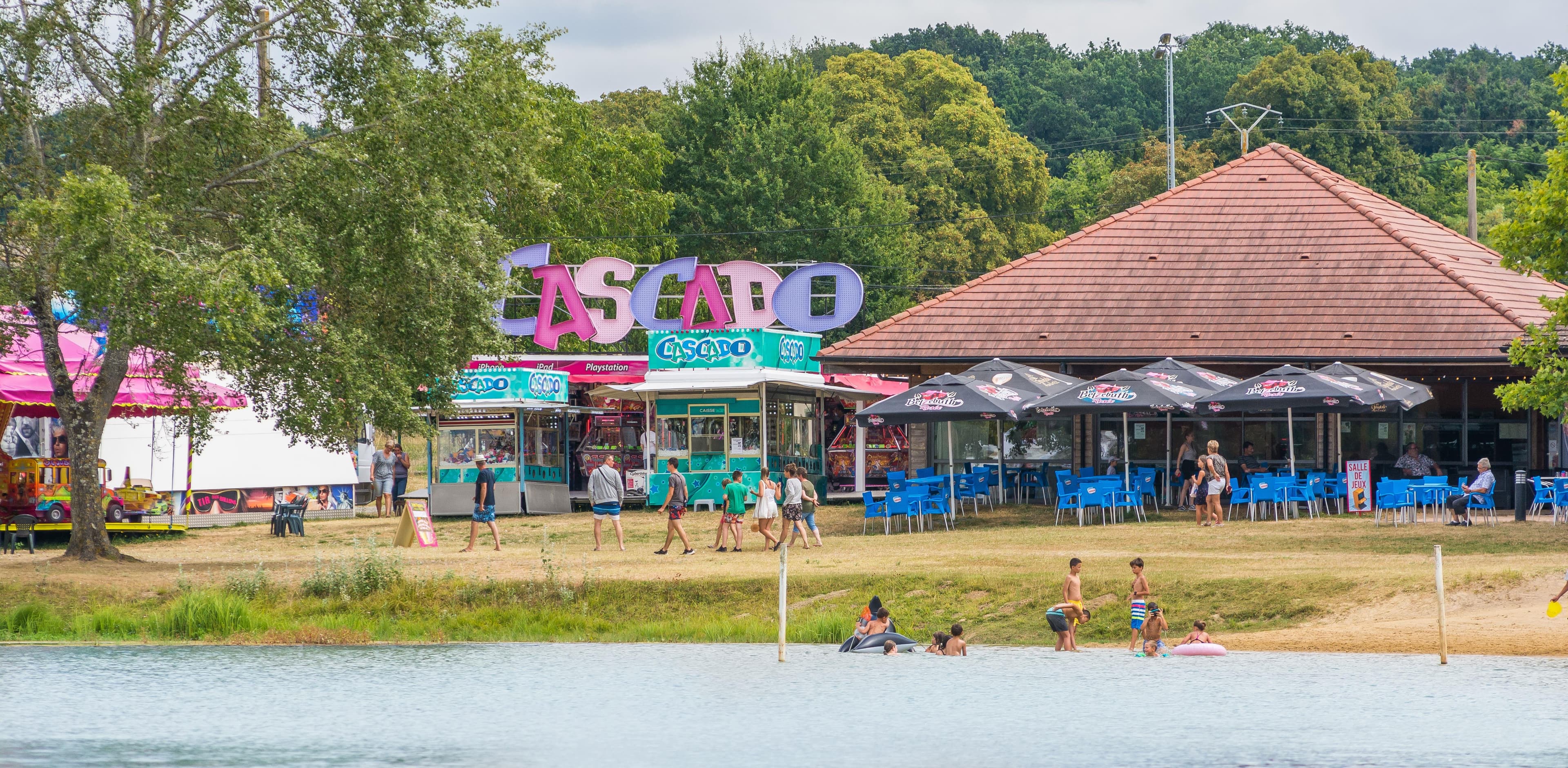 A scenery from Camping de la Plage