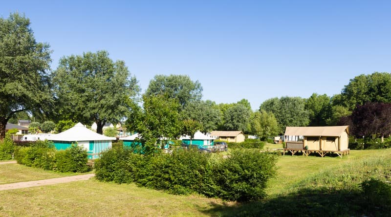 A scenery from Camping de la Plage