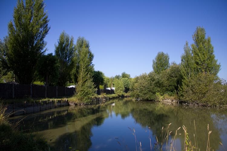 A scenery from Camping La Ningle