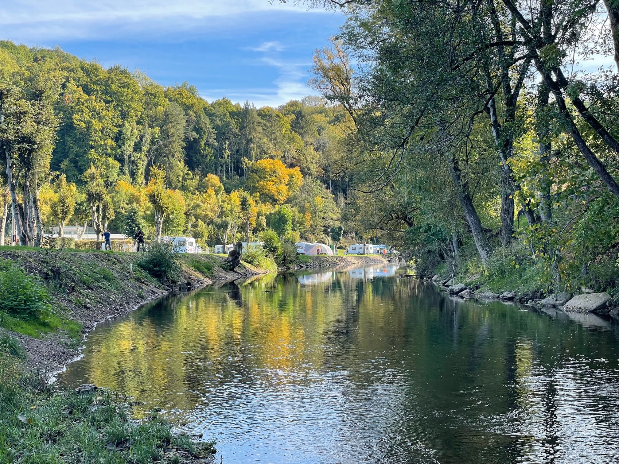 A scenery from Prümtal-Camping Oberweis