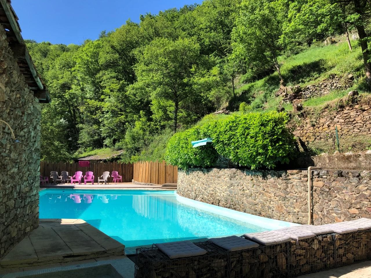 A scenery from Camping Moulin de Chaules