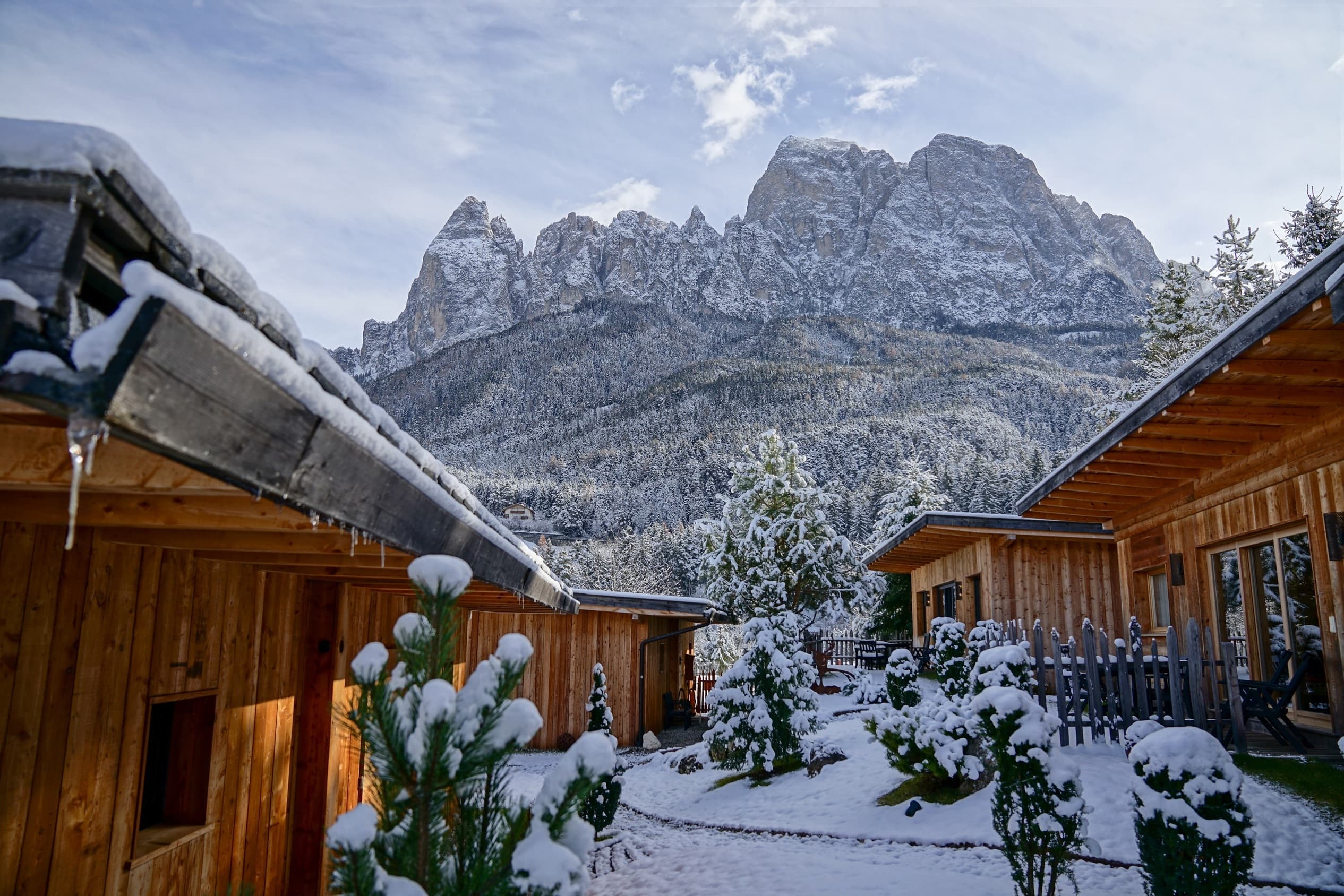 A scenery from Camping Seiser Alm