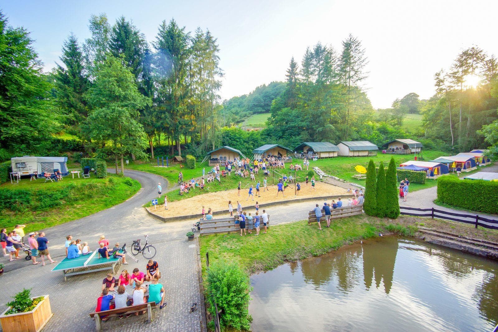 A scenery from Camping Walsdorf