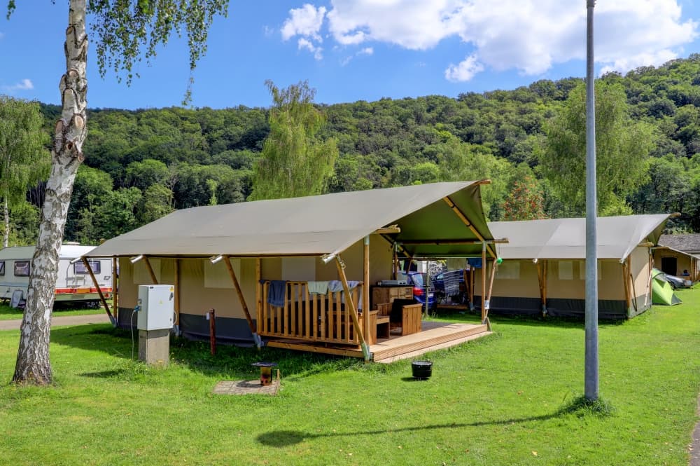 A scenery from Camping Floreal La Roche