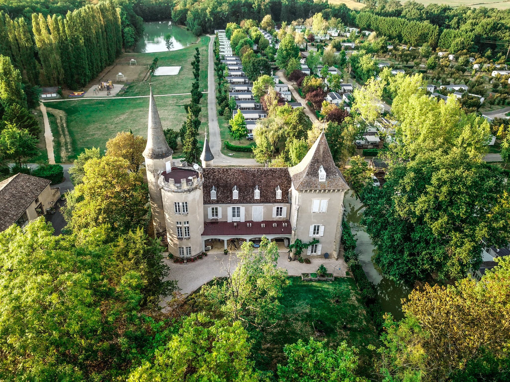 A scenery from Camping Homair - Château de Fonrives