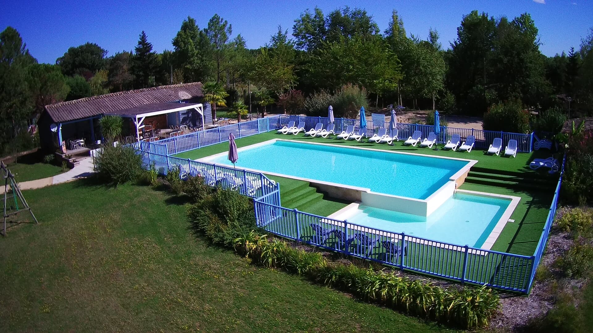 A scenery from Camping de Bergougne