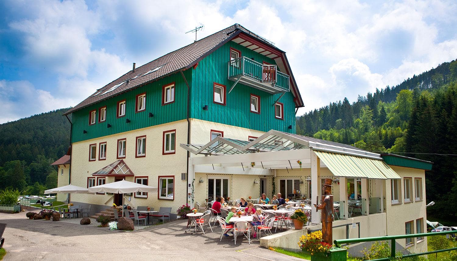 A scenery from Camping Kleinenzhof