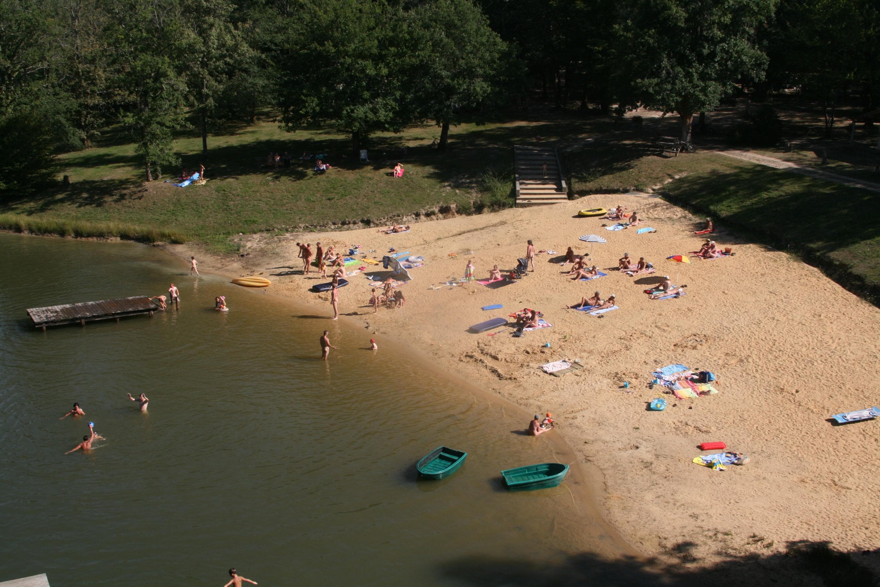 A scenery from Domaine naturiste de Chaudeau