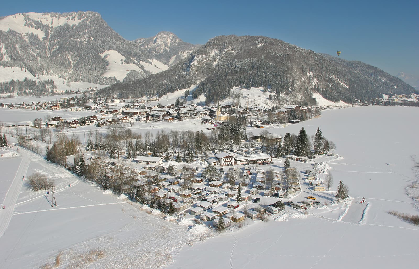 A scenery from Camping Seespitz