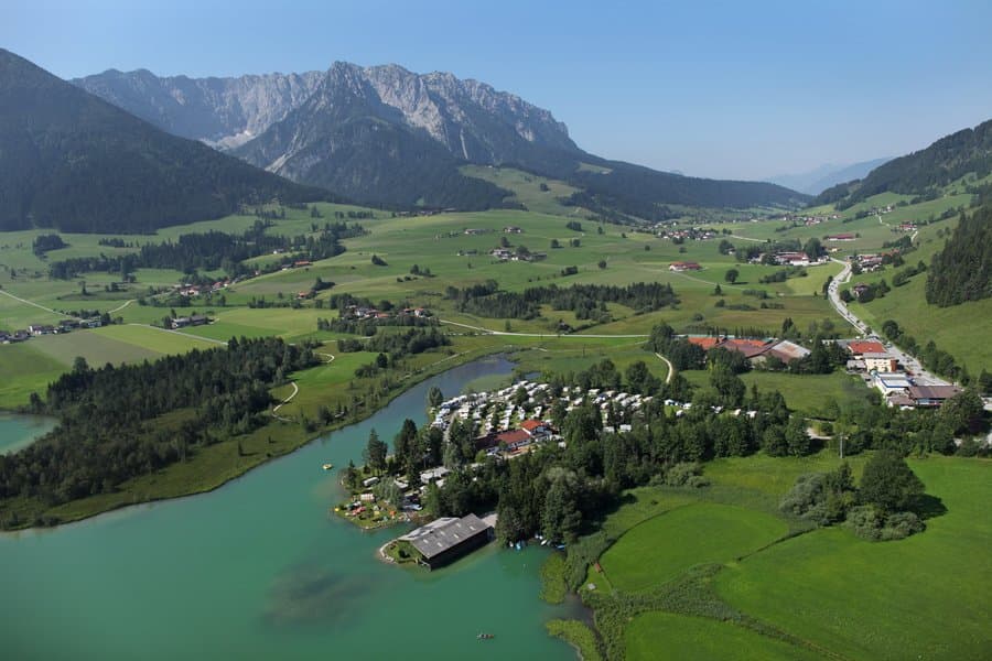 A scenery from Camping Seespitz