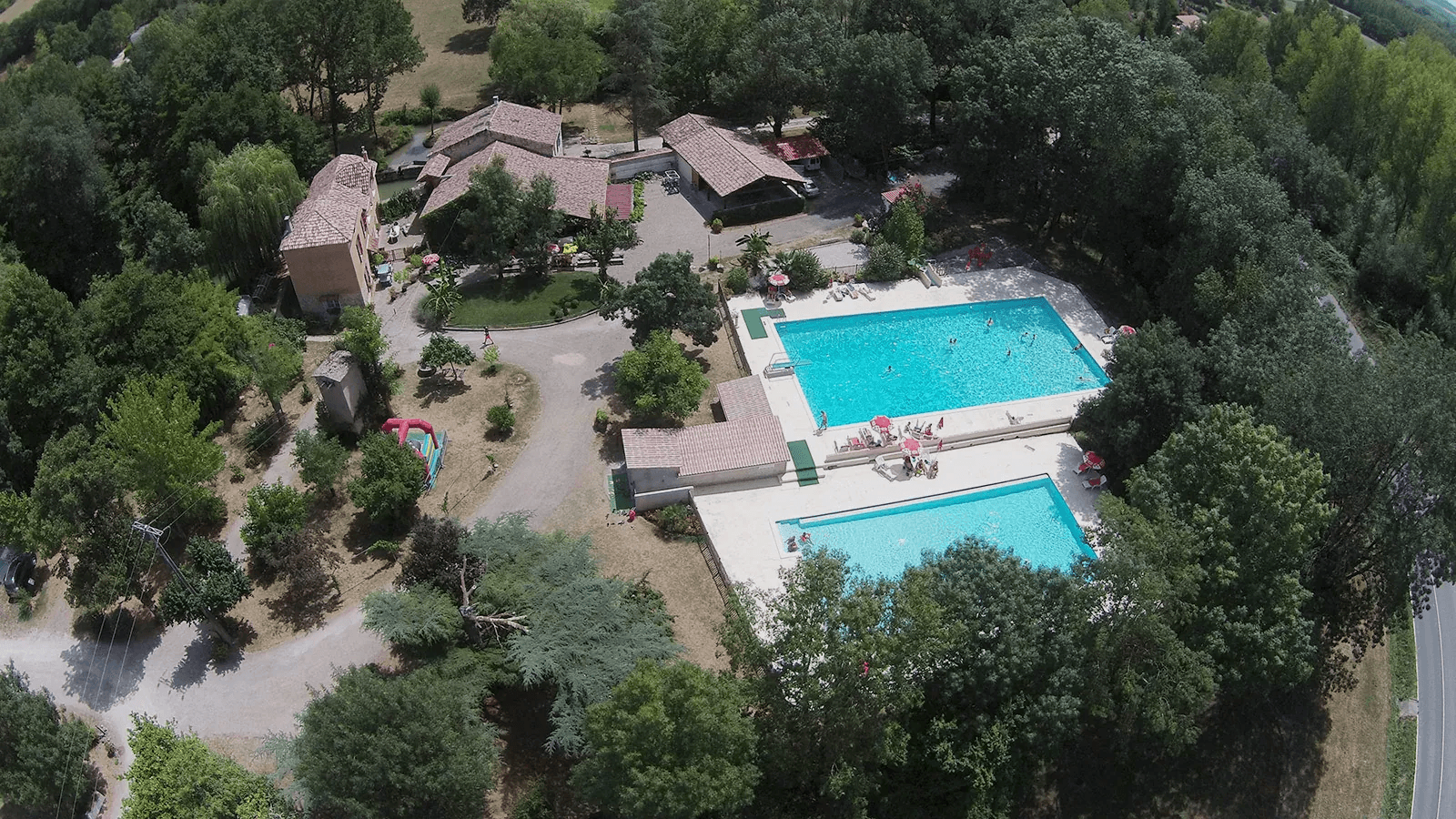 A scenery from Camping Le Moulin de Mellet