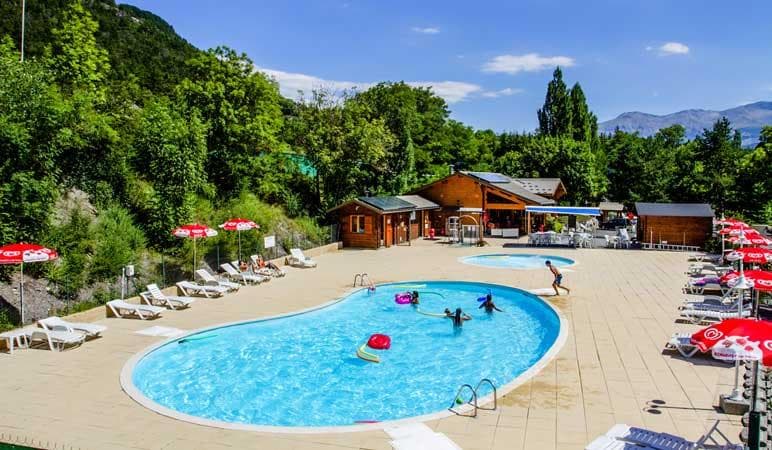 A scenery from Camping Le Fontarache