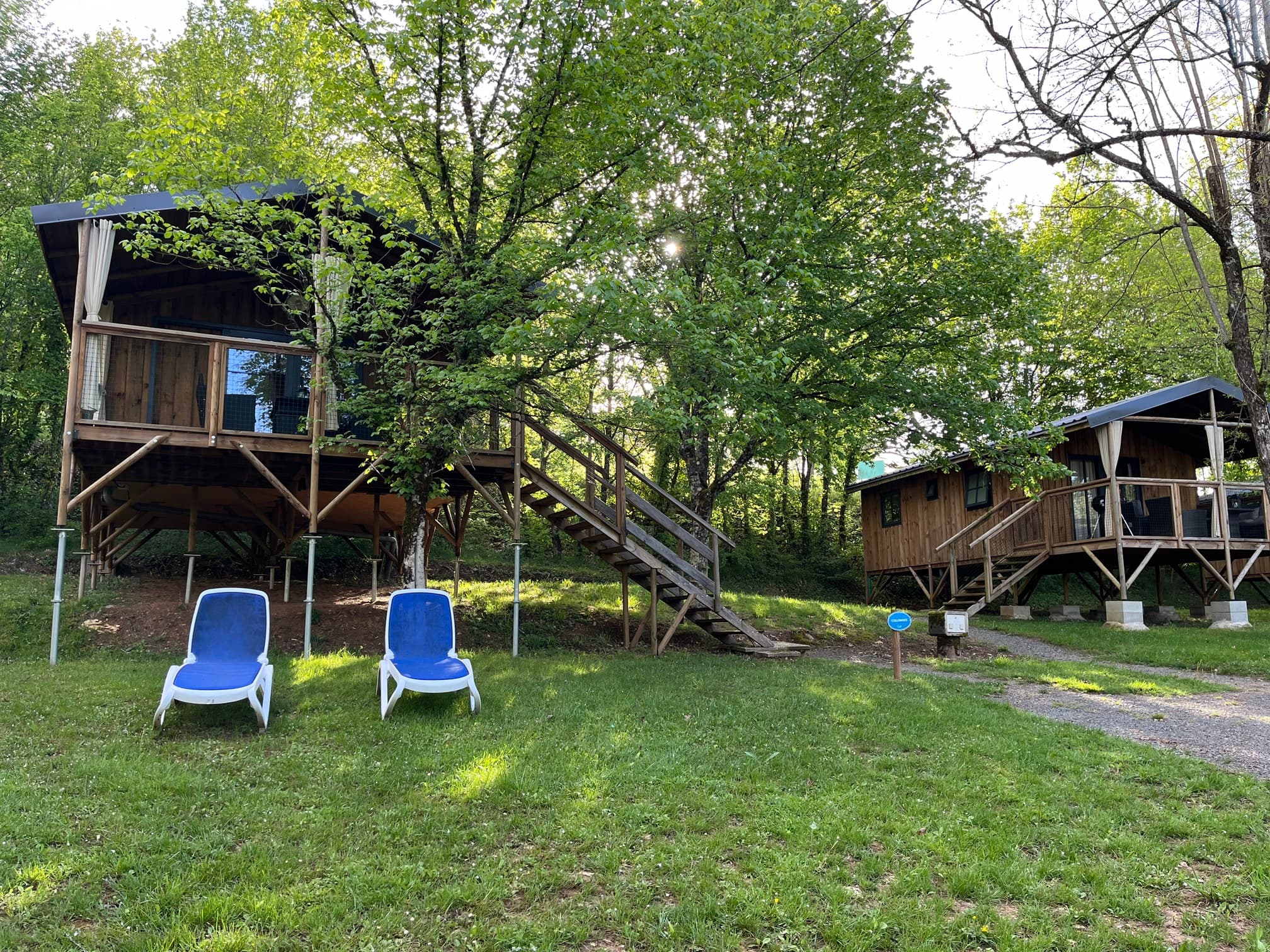 A scenery from Camping de Collonges-la-rouge