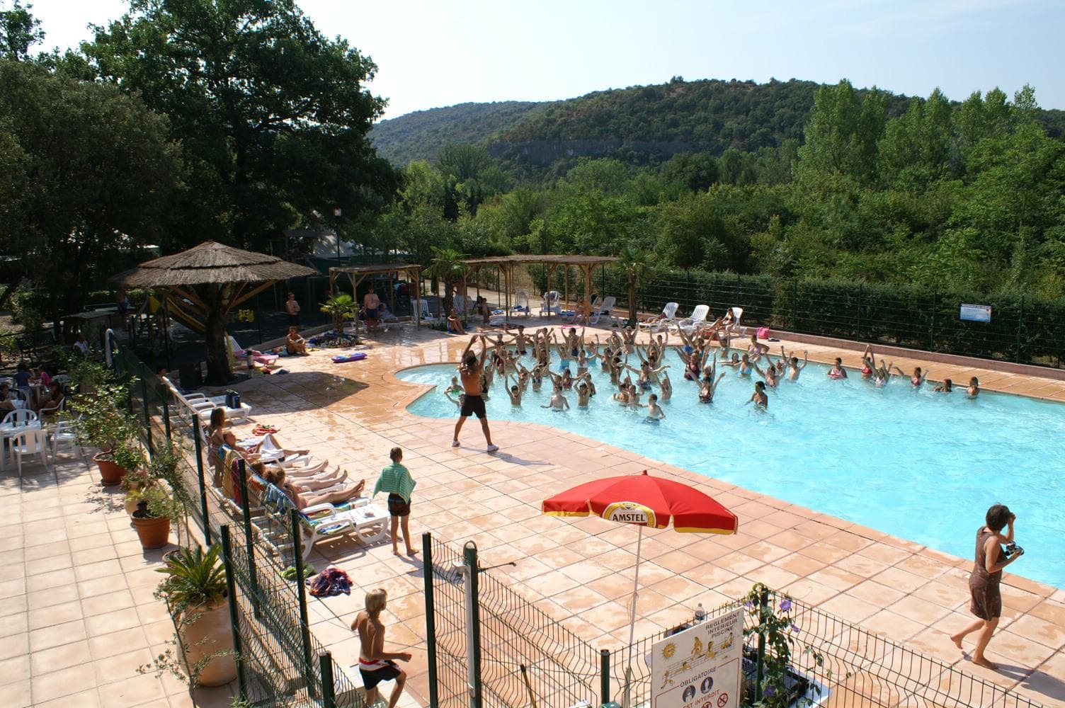 A scenery from Camping Le Val d'Hérault