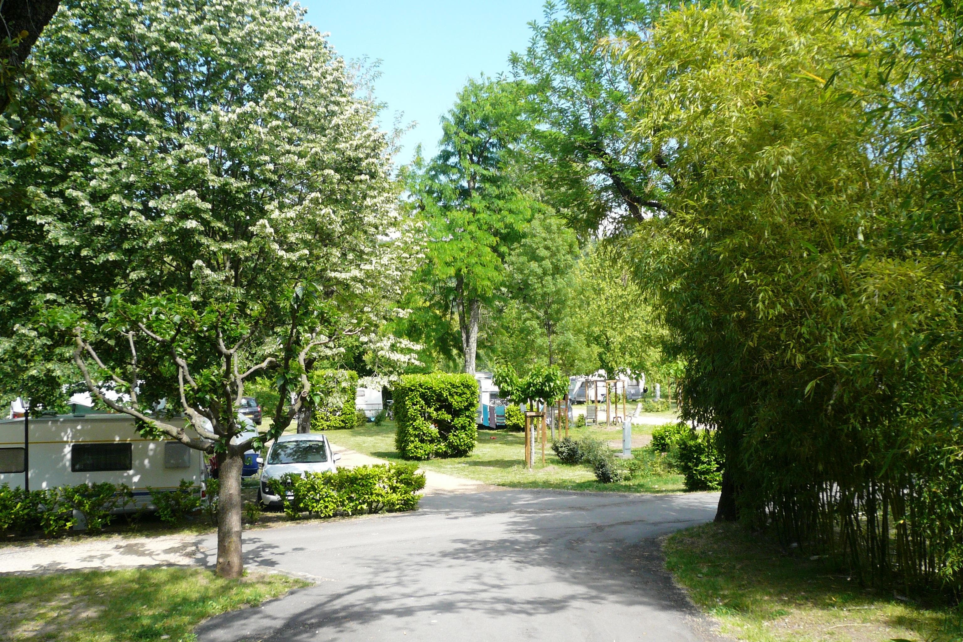 A scenery from Camping de L'Arche