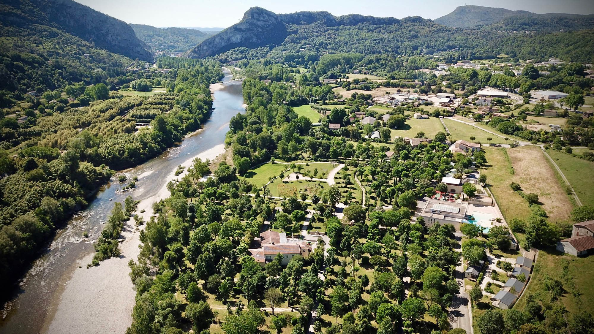 A scenery from Camping de L'Arche