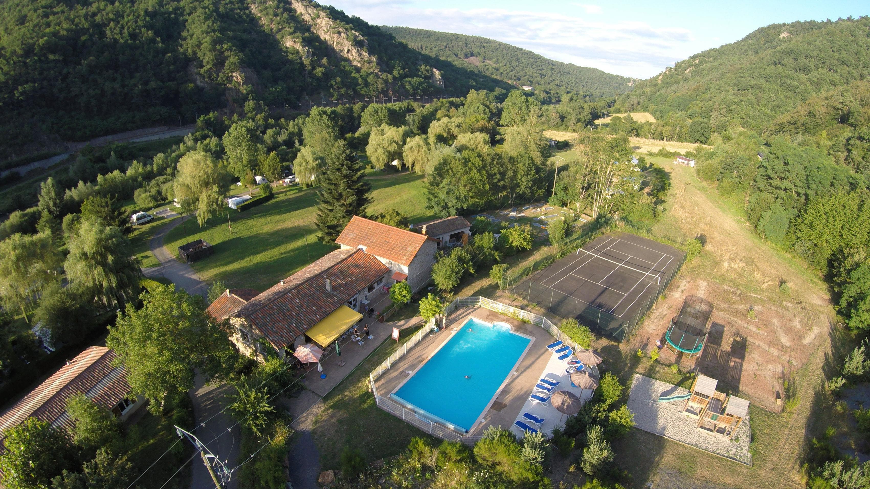 A scenery from Domaine du Pra de Mars