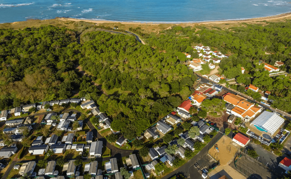 A scenery from Camping Les Sables Vignier Plage