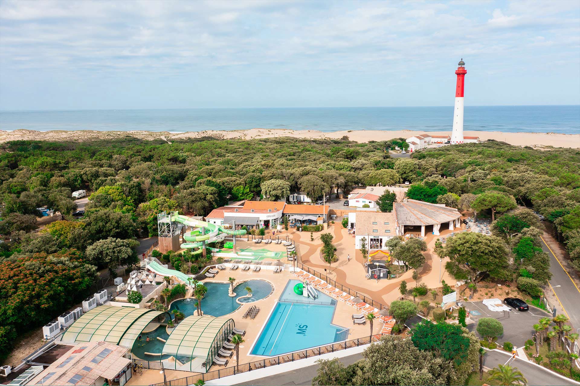 A scenery from Camping Club La Côte Sauvage - MS Vacances