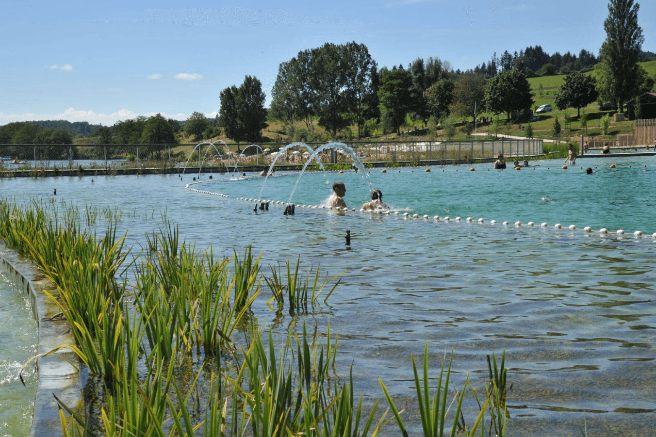 A scenery from Le Lac des Sapins