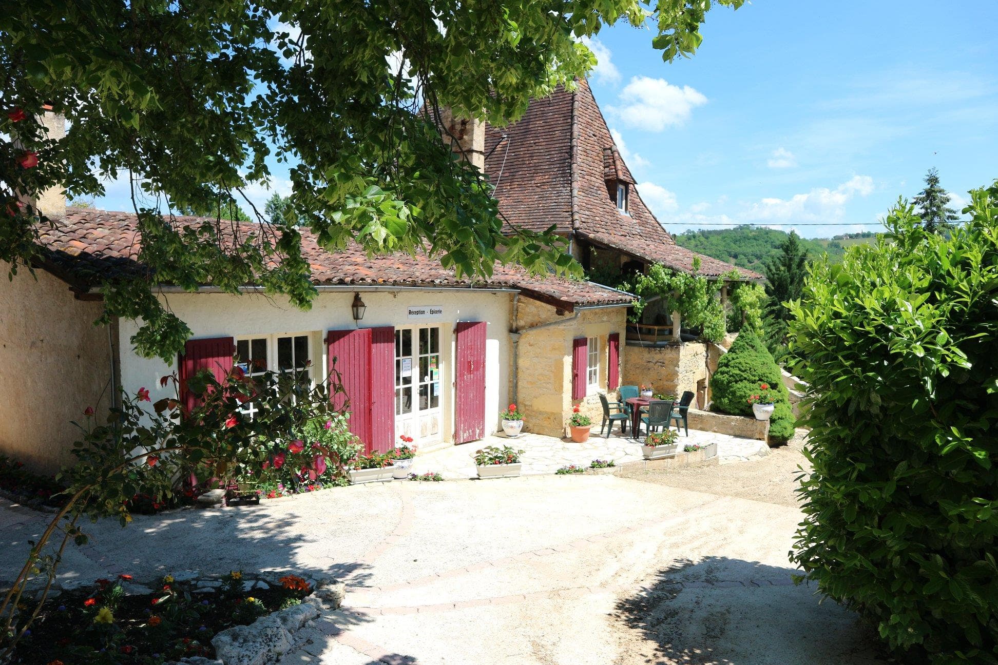 A scenery from Camping Le Céou