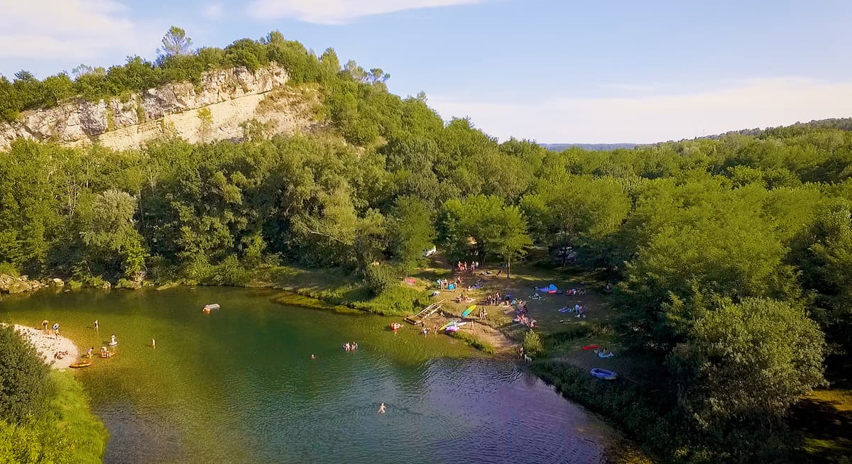 A scenery from Flower Camping Le Saint Michelet