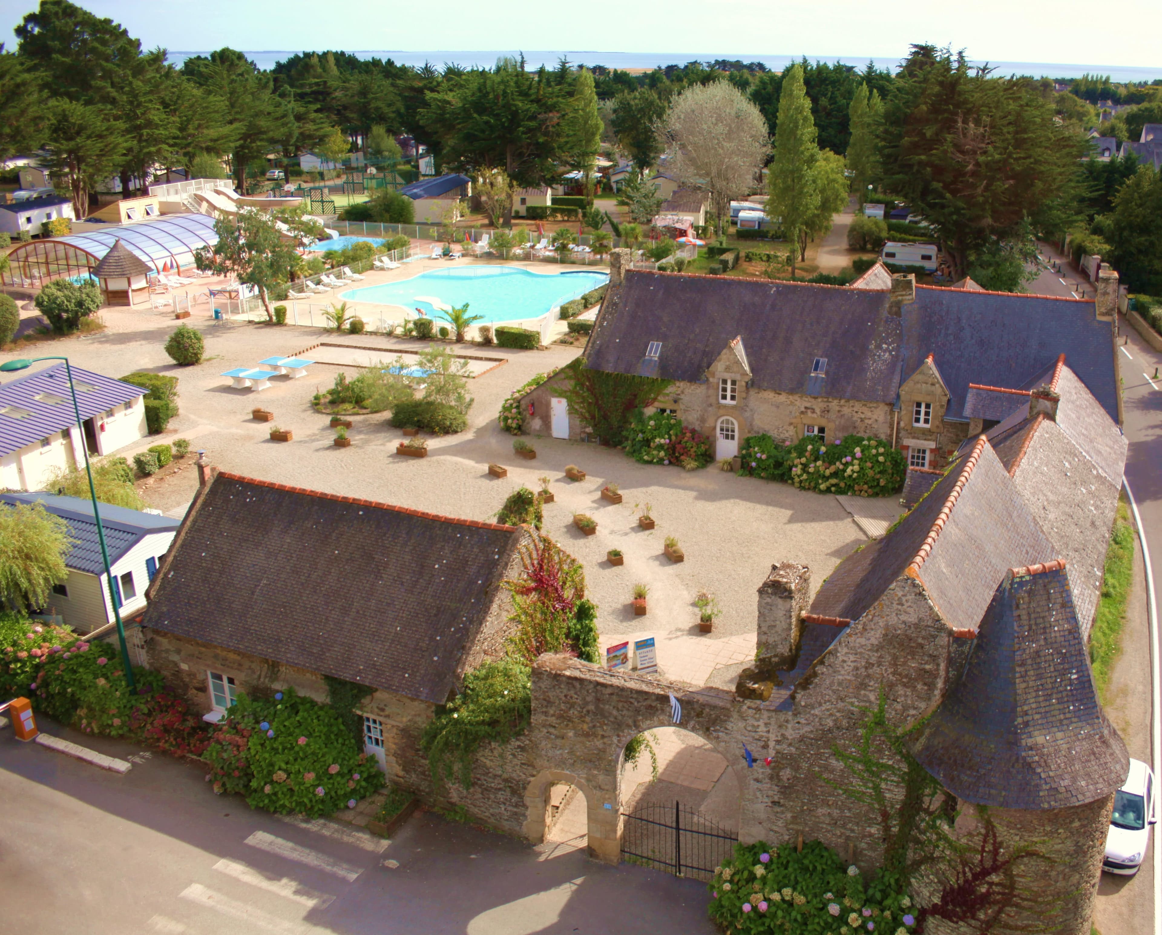 A scenery from Camping Eden Villages Manoir de Ker An Poul