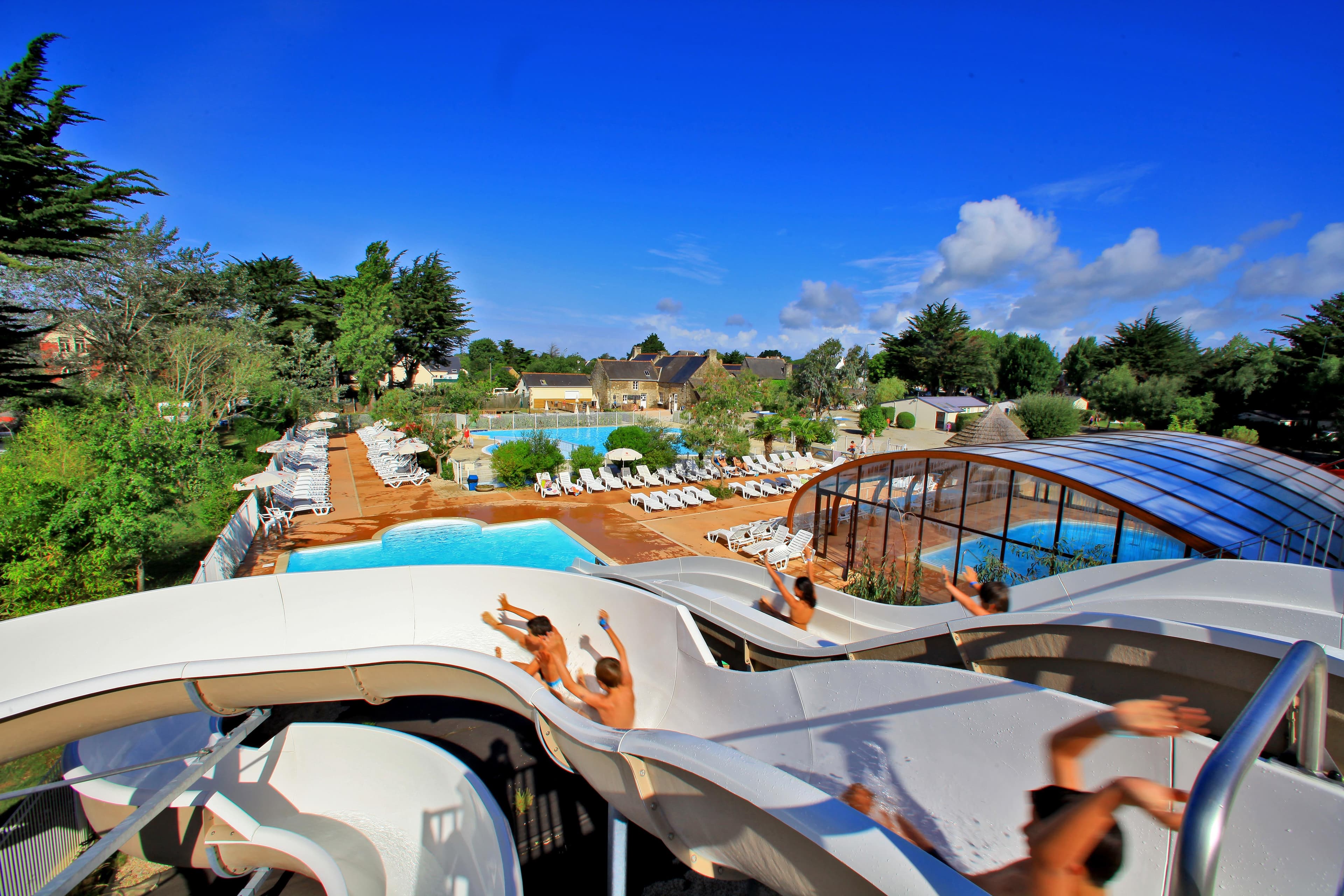 A scenery from Camping Eden Villages Manoir de Ker An Poul