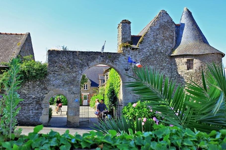 A scenery from Camping Eden Villages Manoir de Ker An Poul