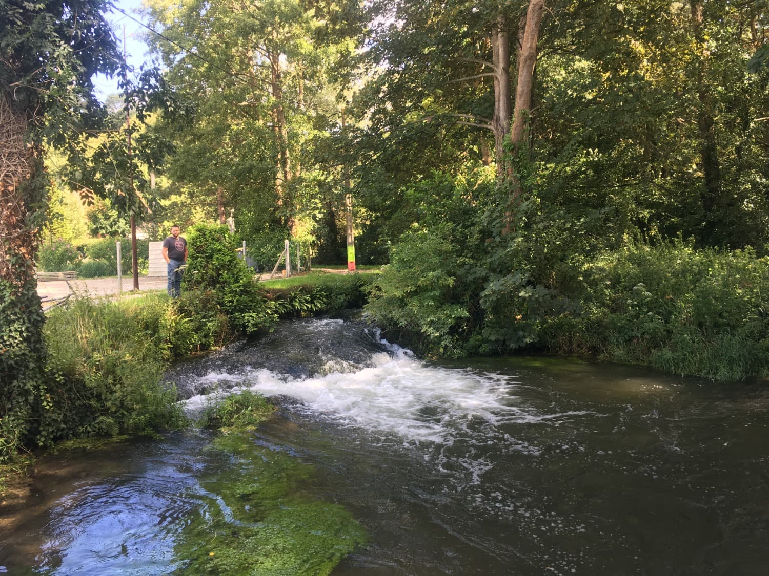 A scenery from Camping La Source