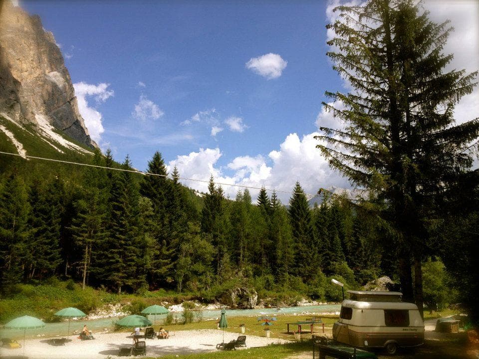 A scenery from International Camping Olympia