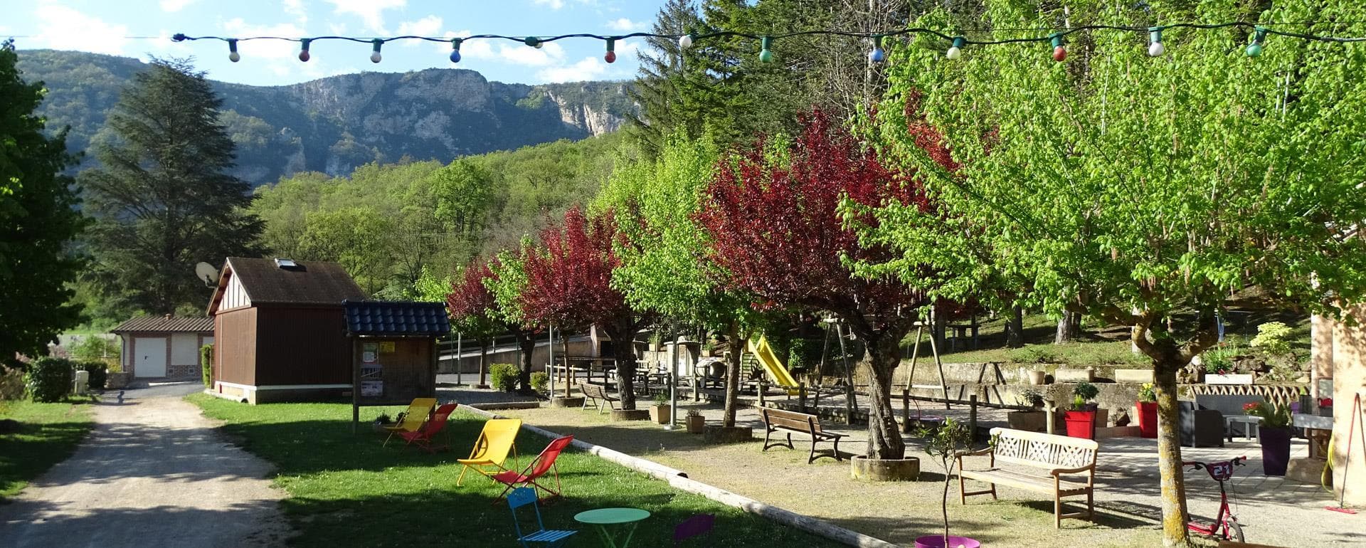 A scenery from Camping  SAINT MARTIN