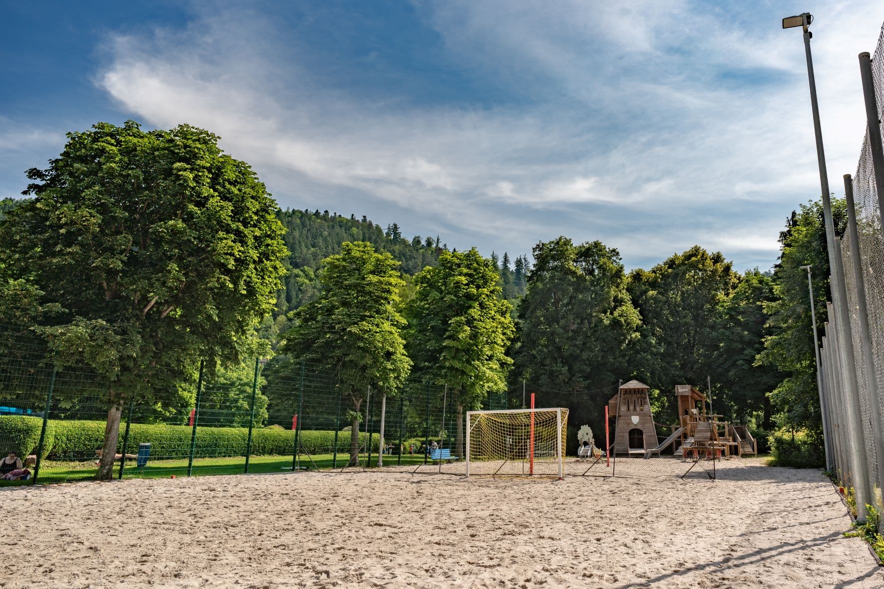 A scenery from Campingpark Bad Liebenzell
