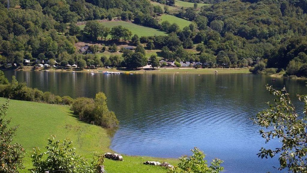A scenery from Camping LA ROMIGUIERE