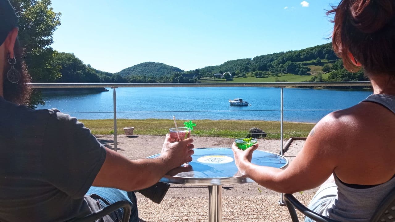 A scenery from Camping LA ROMIGUIERE