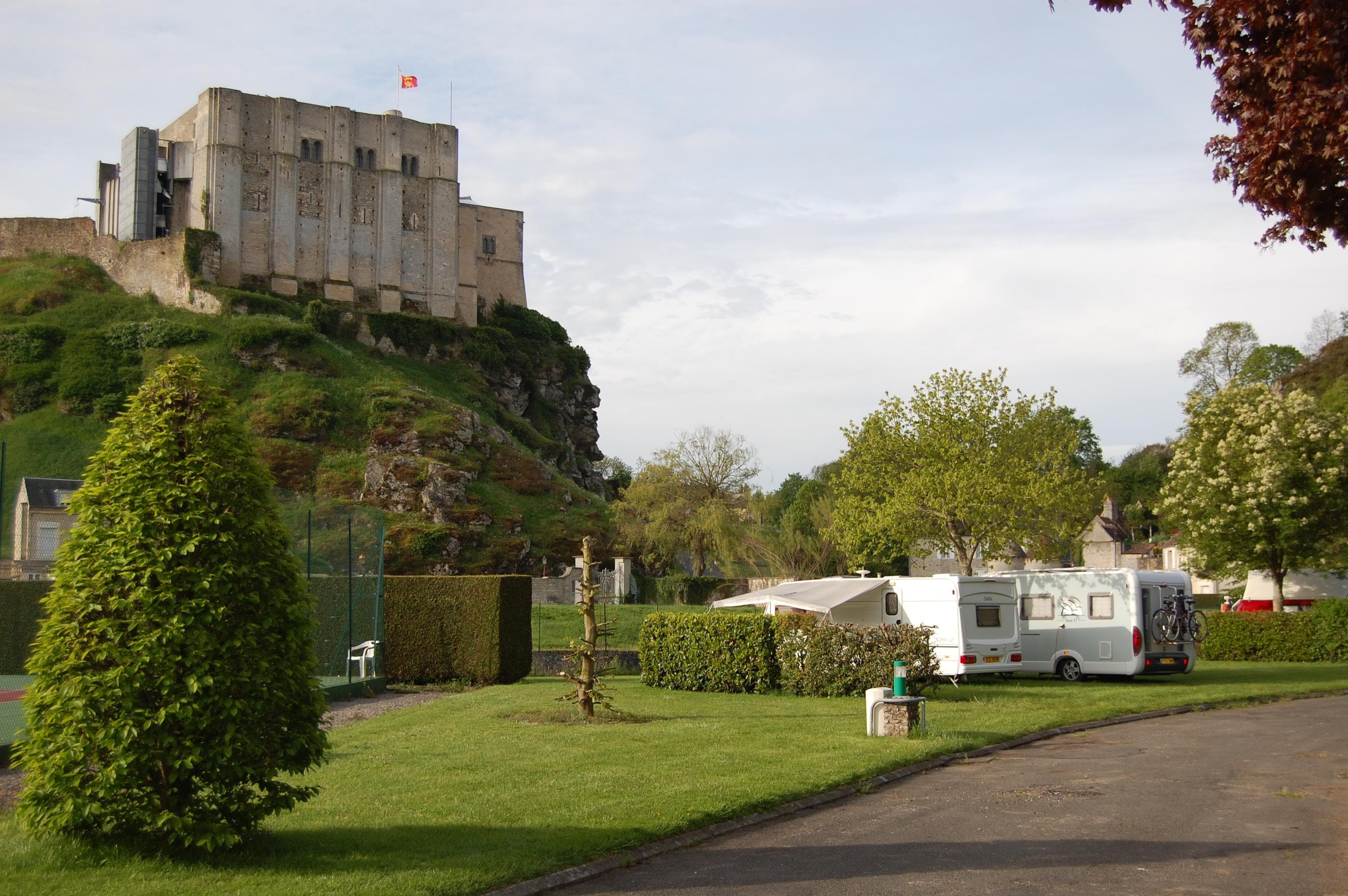 A scenery from Camping du Château