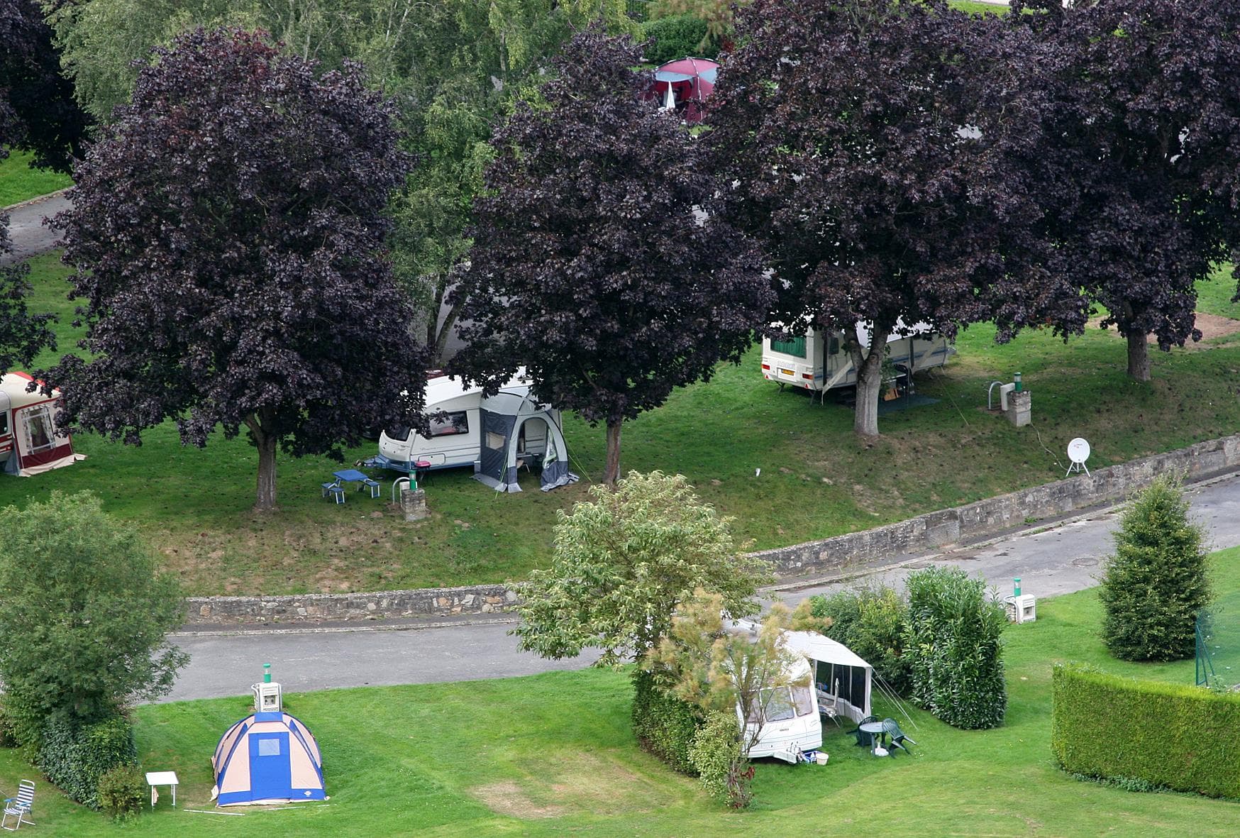 A scenery from Camping du Château
