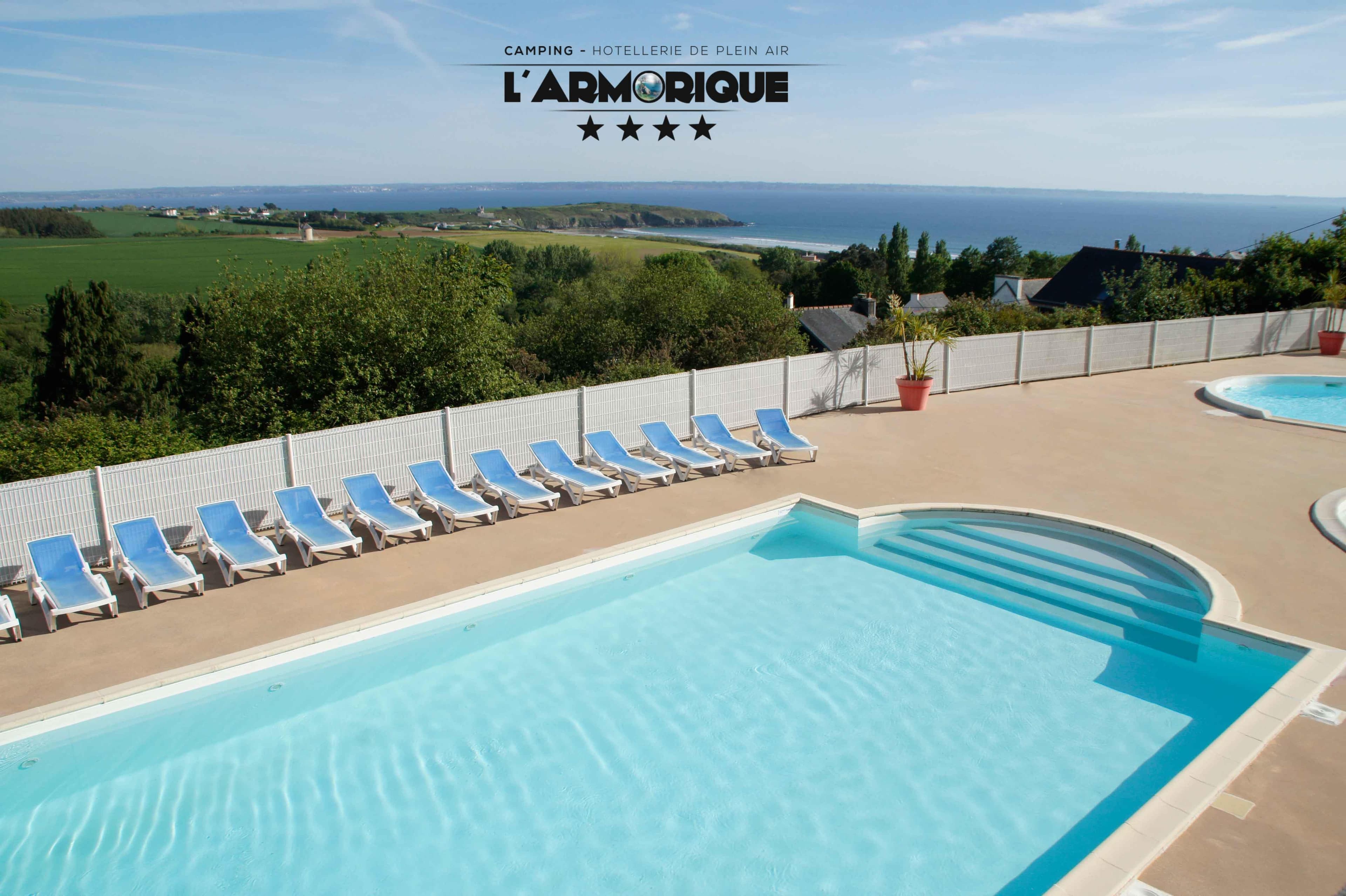 A scenery from Flower Camping L'Armorique
