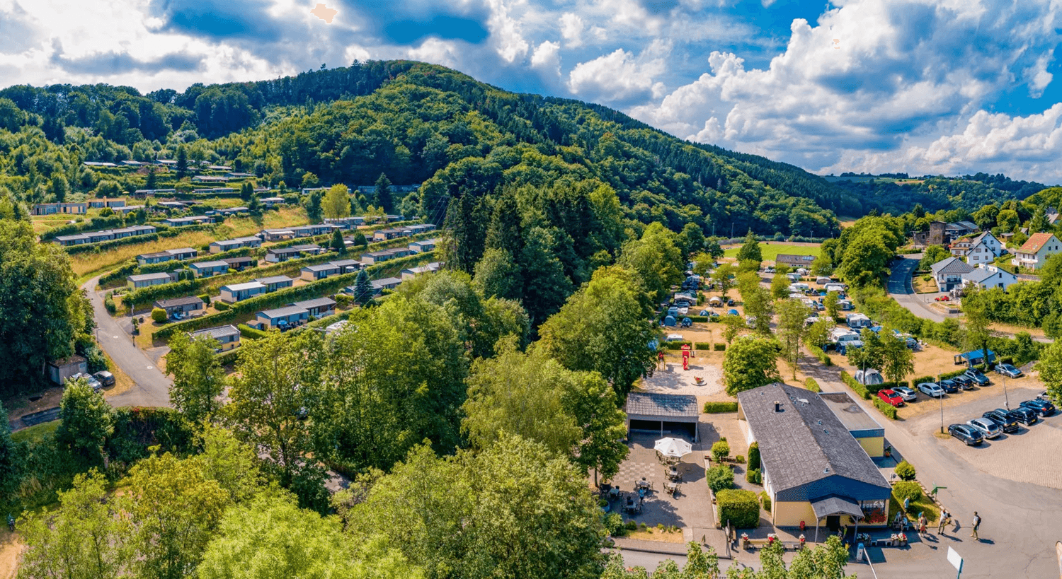 A scenery from Campingpark Eifel